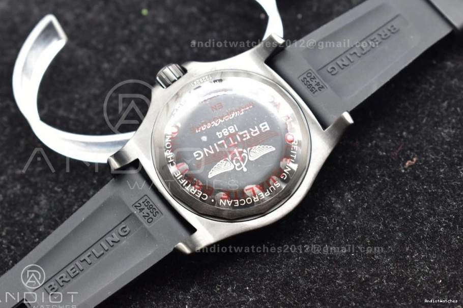 TF GoAnywhere Edition Rubber Black Black 1:1 Superocean Dial Best Automatic Strap Yellow 1175 A Bezel 44 on 0708
